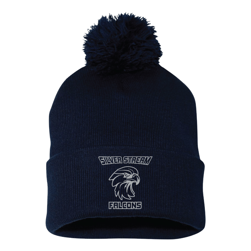 SPORTSMAN® 12" Pom-Pom Cuffed Beanie