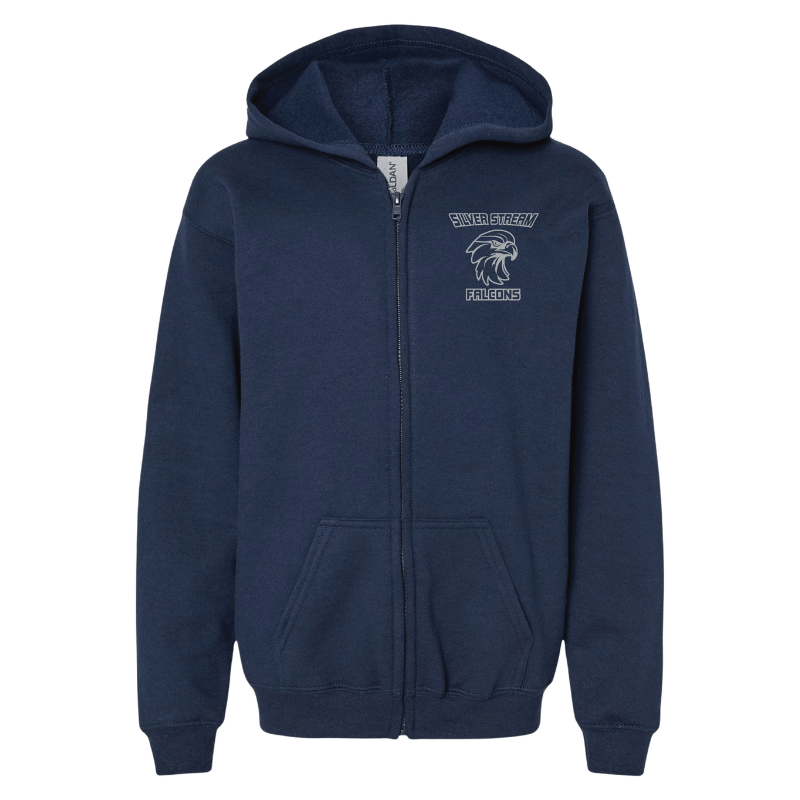 GILDAN® Youth Heavy Blend™ Full-Zip Hooded Sweatshirt