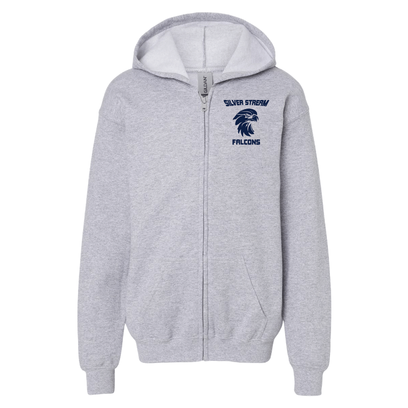 GILDAN® Youth Heavy Blend™ Full-Zip Hooded Sweatshirt
